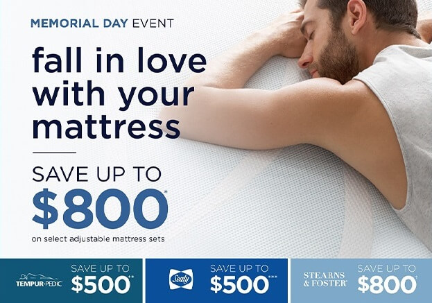 Save Up To $800 Mattress Sale Memorial Day 2022